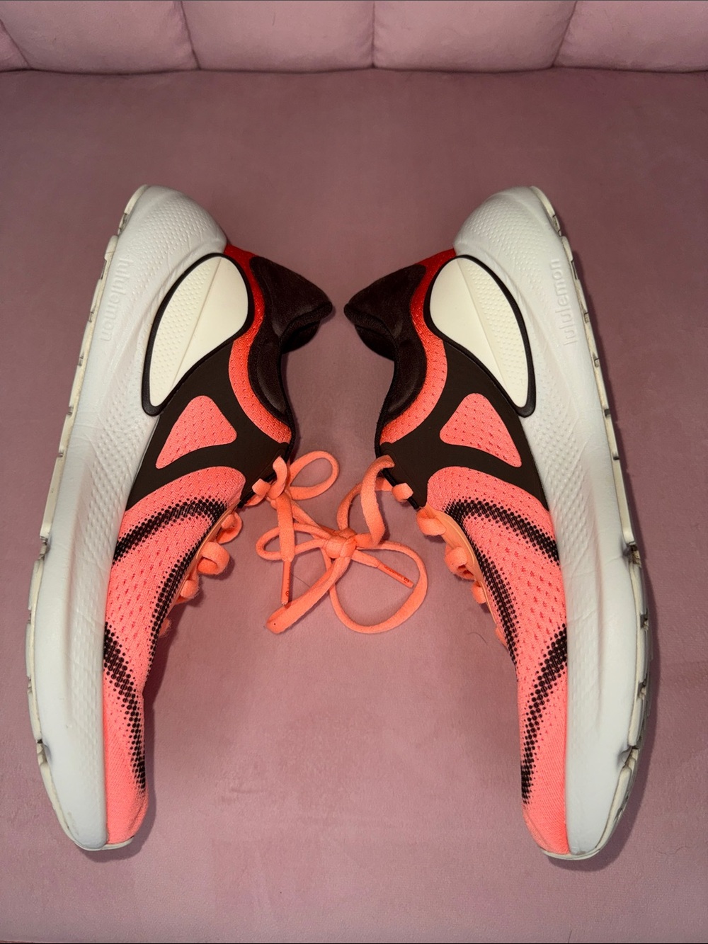 Lululemon Beyondfeel Running Shoes
Women’s Size 9 | Juicy Peach/Bone/Espresso - Picture 10 of 12